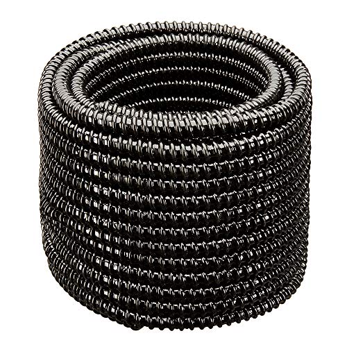 HydroMaxx® Non Kink, Corrugated, Flexible PVC Water Garden Hose and Pond Tubing. Thick Wall. US/UL Sizing (1 1/4" Dia x 25 ft) - size: 1 1/4" Dia x 25 ft