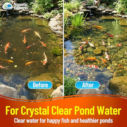 Aquatic Experts Cream COARSE Pond Filter Pad - 2 inch Thick - Bulk Roll Water Garden Filter Pond Media - Made in USA, (2 inch by 24 inch by 56 inch) - size: 24" x 56"