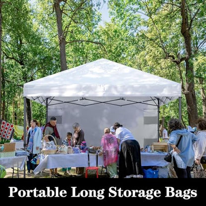 Large Tent Storage Bag Tent Pole Bag - 83''L x 12''W Heavy-Duty 600D Oxford Canopy Pole Bag with Reinforced Handles and Dual Zipper, Suitable for Various Party Tent Canopy Models