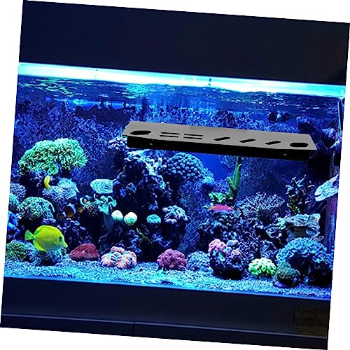 Aquarium Tool Holder Water Plants Maintenance Organizer Multi-Slots for Easy Access Compact Design for Fish Tank Cleaning Lightweight and Storage Rack