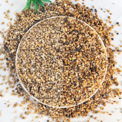 5 lbs Aquarium Gravel, 2-4mm Fish Tank Gravel, Succulent Cactus Pea Gravel for Indoor Plants, River Rocks for Gardening, Flower Pots, Vase Fillers, Garden Landscaping - size: 2-4mm