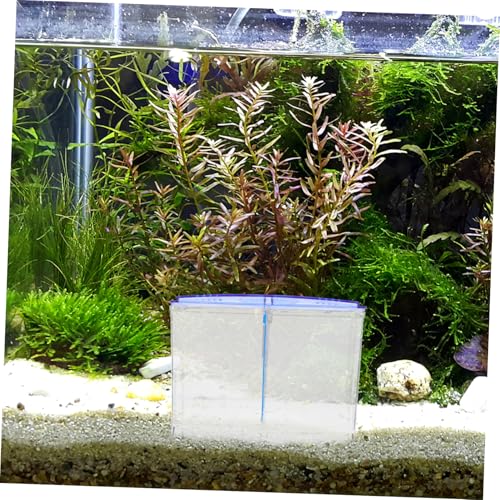 Aquarium Fish Breeding Box Isolation Box for Fish Tank Guppy Fry Incubator Temperature Control Airflow