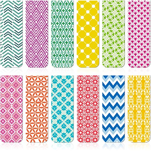 Zonon 24 Pcs Magnetic Bookmarks Bulk Clips Colorful Classic Magnetic Page Markers Page Clips Bookmark Funny Bookmark Gifts for Reading Lover Party Favor Office Reading Supplies - style: Cute