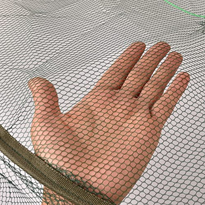 Foldable Fishing net Hand cast net, Shrimp net Crab net Fishing net Crayfish Hand cast cage - size: Top: 39.4in/Bottom:31.5"