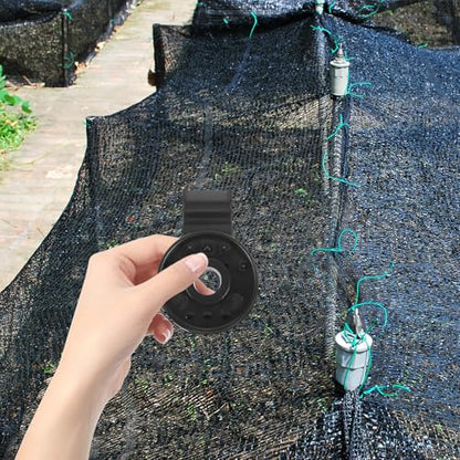 BESTonZON 20pcs Plastic Buckle Clips for Gardening Accessories, Sunshade Mesh Clamps for Greenhouse Netting, Sturdy Garden Mesh Fixing Clips for Outdoor Agricultural and Livestock Use