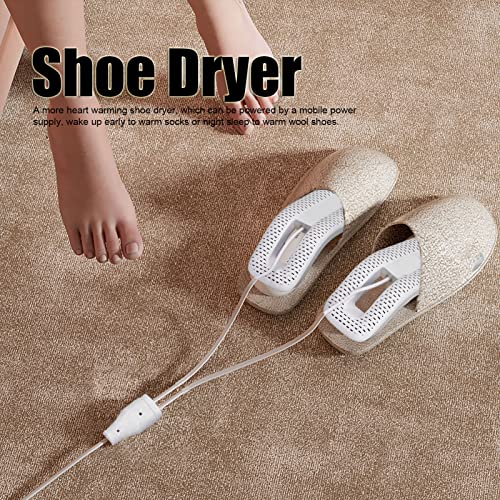 Boot Dryer for Work Boots, Portable USB Electric Boxing Glove Cleaner Boot Warmer Shoe Dryer Rack Inside Dryer Shoe Drying Machine for Travel and Home