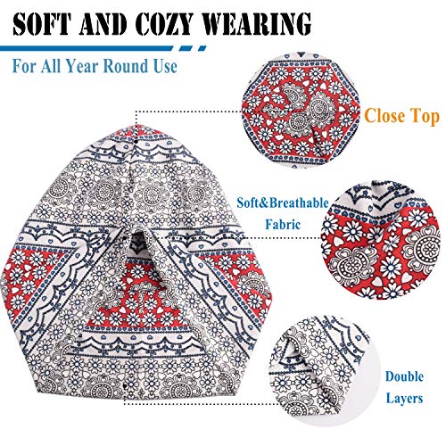 Cotton Slouchy Beanie Hip-Hop Soft Lightweight Running Beanie Adult Skull Hats Cap for Men Women - color: Multicolor1-4pk
