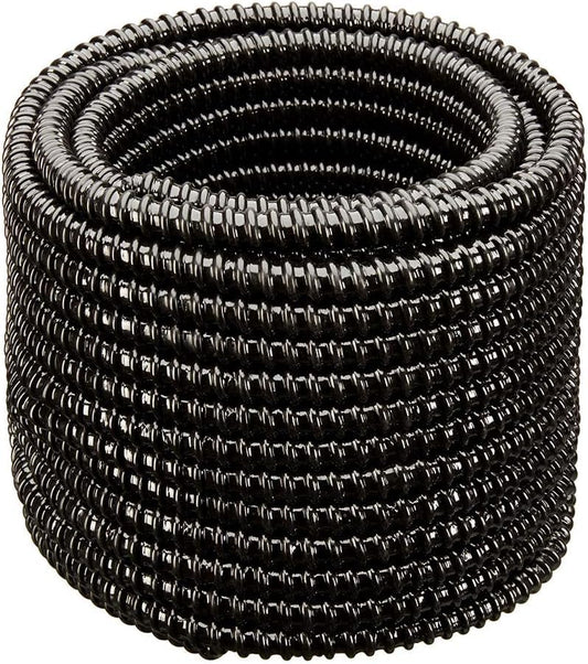 HydroMaxx® Non Kink, Corrugated, Flexible PVC Water Garden Hose and Pond Tubing. Thick Wall. US/UL Sizing (1 1/4" Dia x 100 ft) - size: 1 1/4" Dia x 100 ft