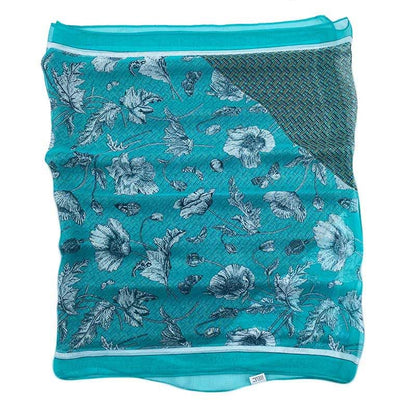 Xyueanlo Fashion Scarves for Women Lightweight Elegant Scarf Sunscreen Wraps Shawls - color: Lake Blue