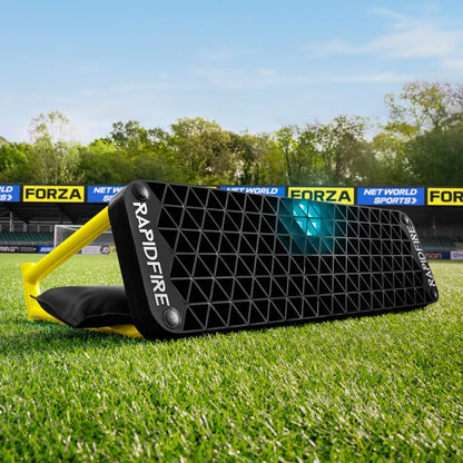 FORZA METIS x RapidFire Interactive Wave Rebound Boards | Reaction Soccer Training Equipment with App-Enabled Lights - Improve Speed, Agility, and Ball Control - size: Standard (40In), style: 4x Lights & 2x Boards