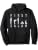 Eid Gifts for Kids Men Women First Salah Islamic Muslim Boy Pullover Hoodie - color: Black, size: Small