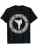 Distressed 5 Tenets of Taekwondo Taekwondo Kicking Outfit T-Shirt - color: Black, size: Small